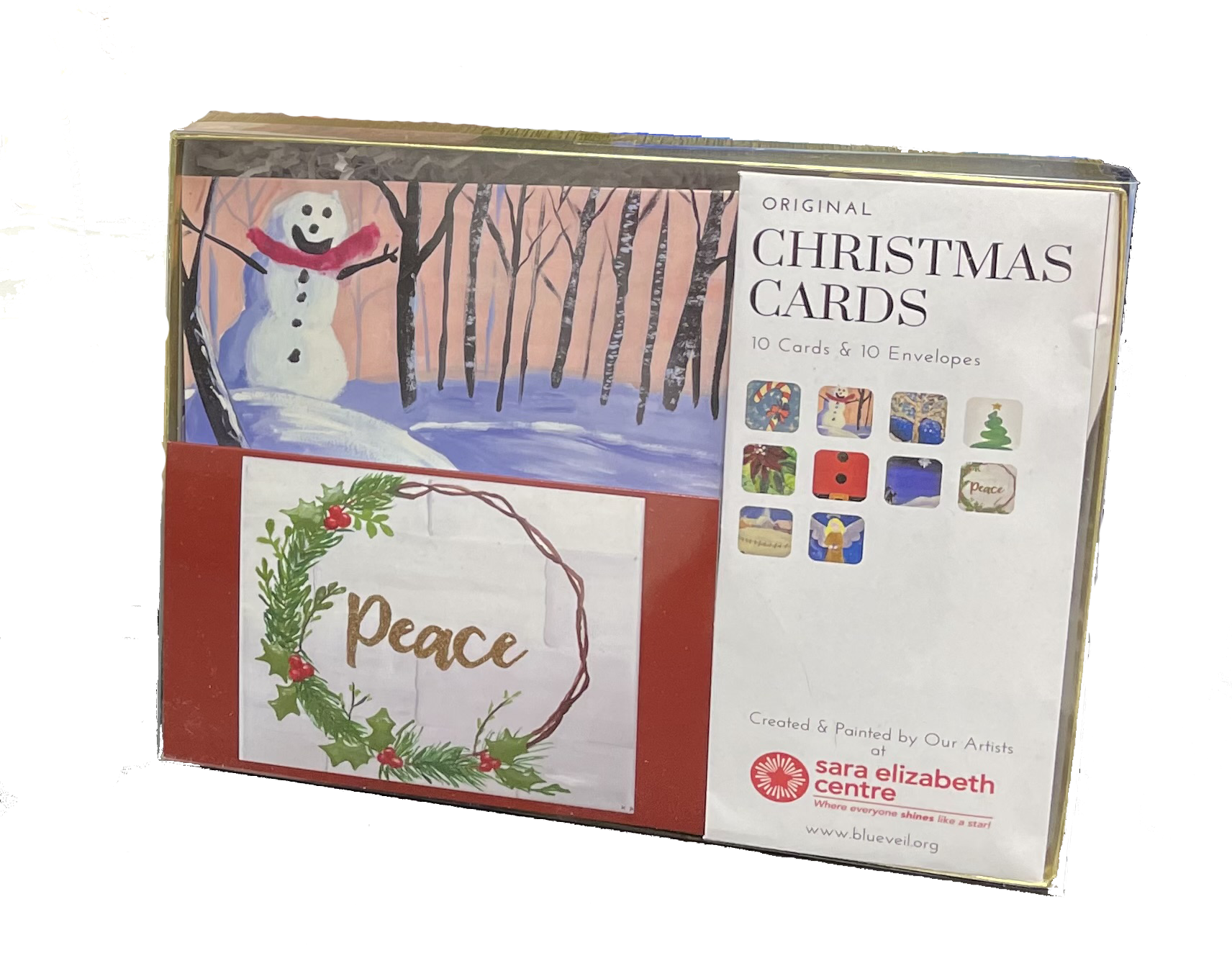 Gift Box: Christmas Card Set B