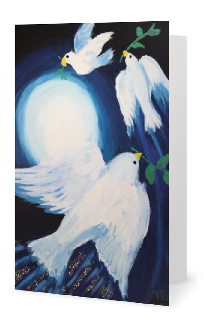 I Live by Faith - Memorial Card