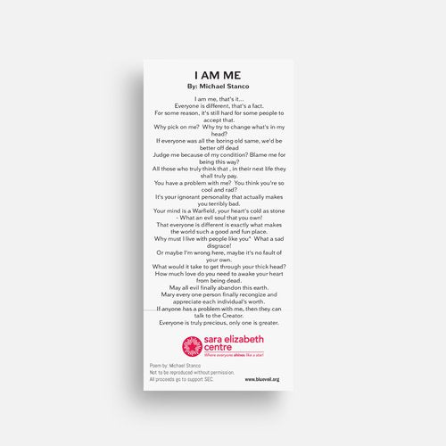 I Am Me - Bookmark (10/pkg)