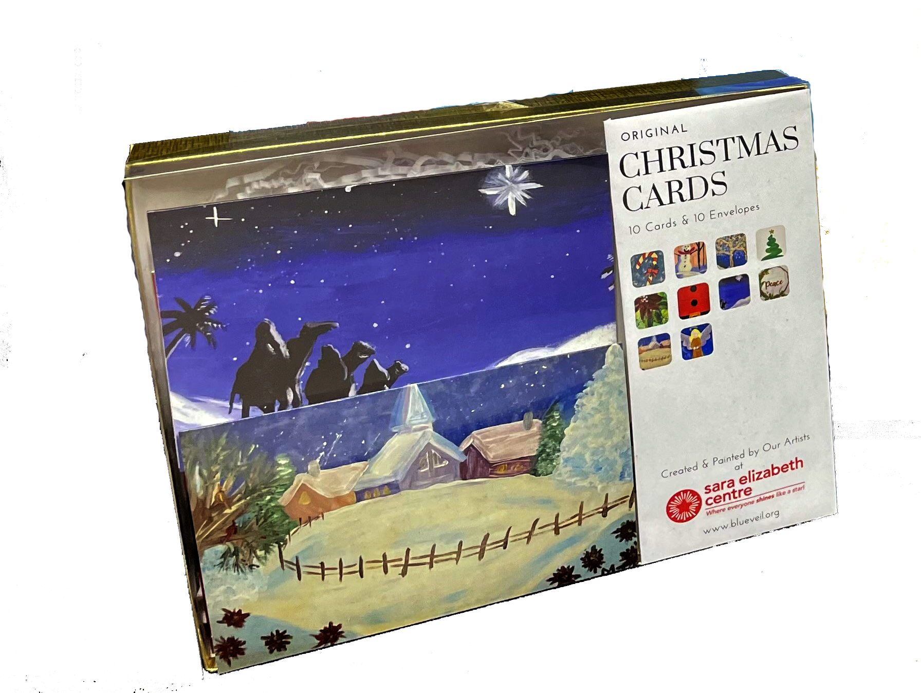 Gift Box: Christmas Card Set A