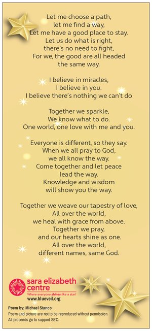 Together We Sparkle- Bookmark (10/pkg)